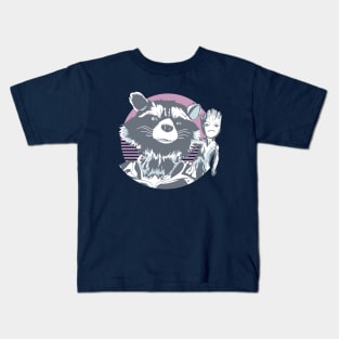 Rocket Racoon x Groot Kids T-Shirt